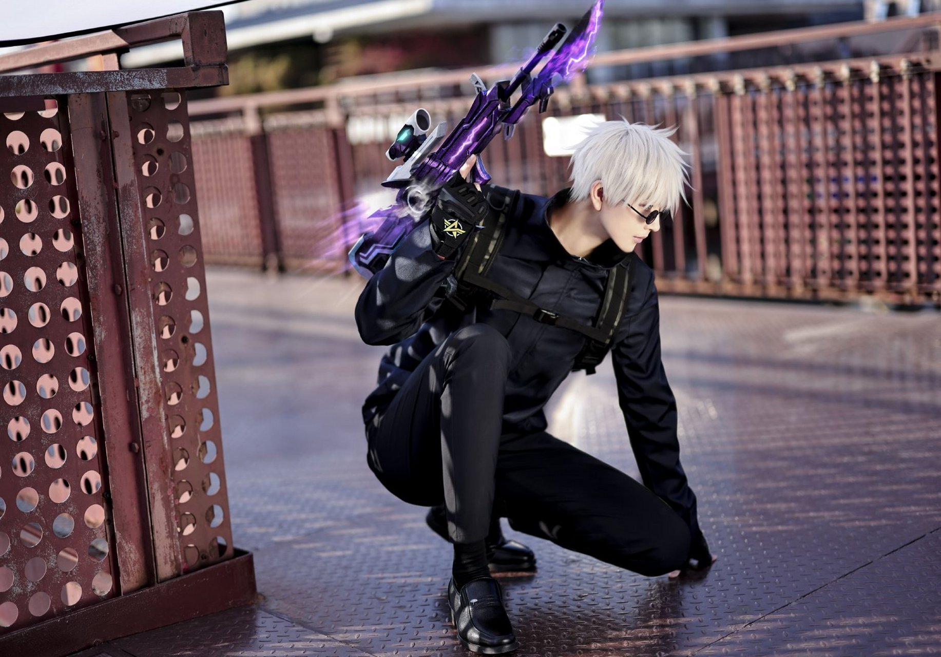 熊祁cos的五条悟成品来了,太帅了