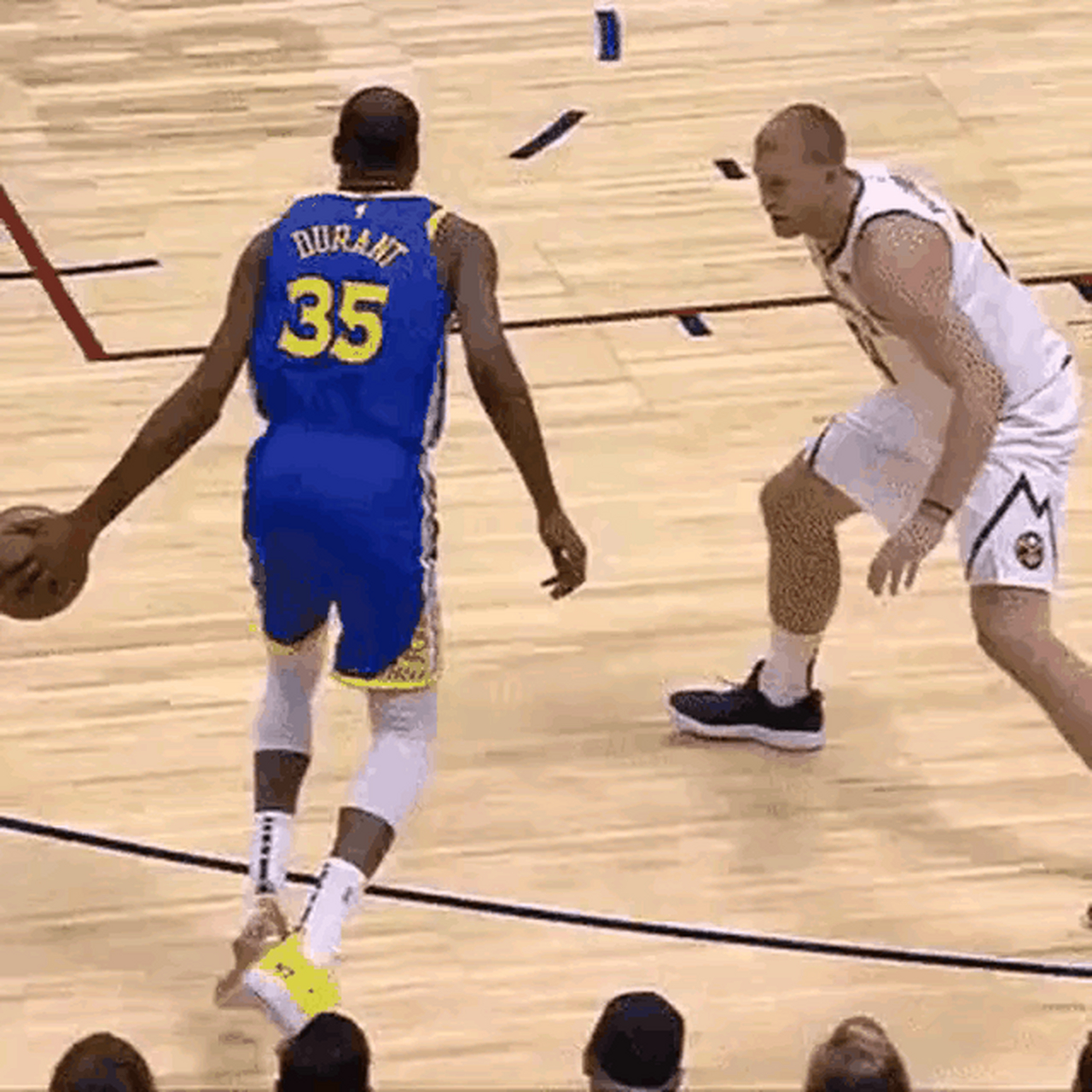 杜兰特的拖曳步技术真的是炉火纯青!#nba