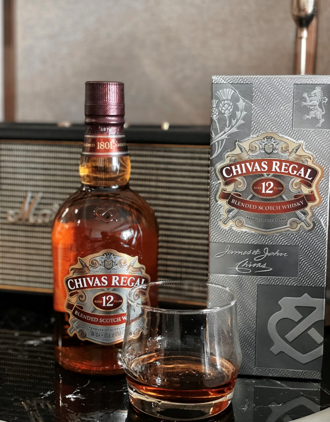 芝华士12年 chivas regal 12 years成立时间:1801年品牌故事:芝华士算