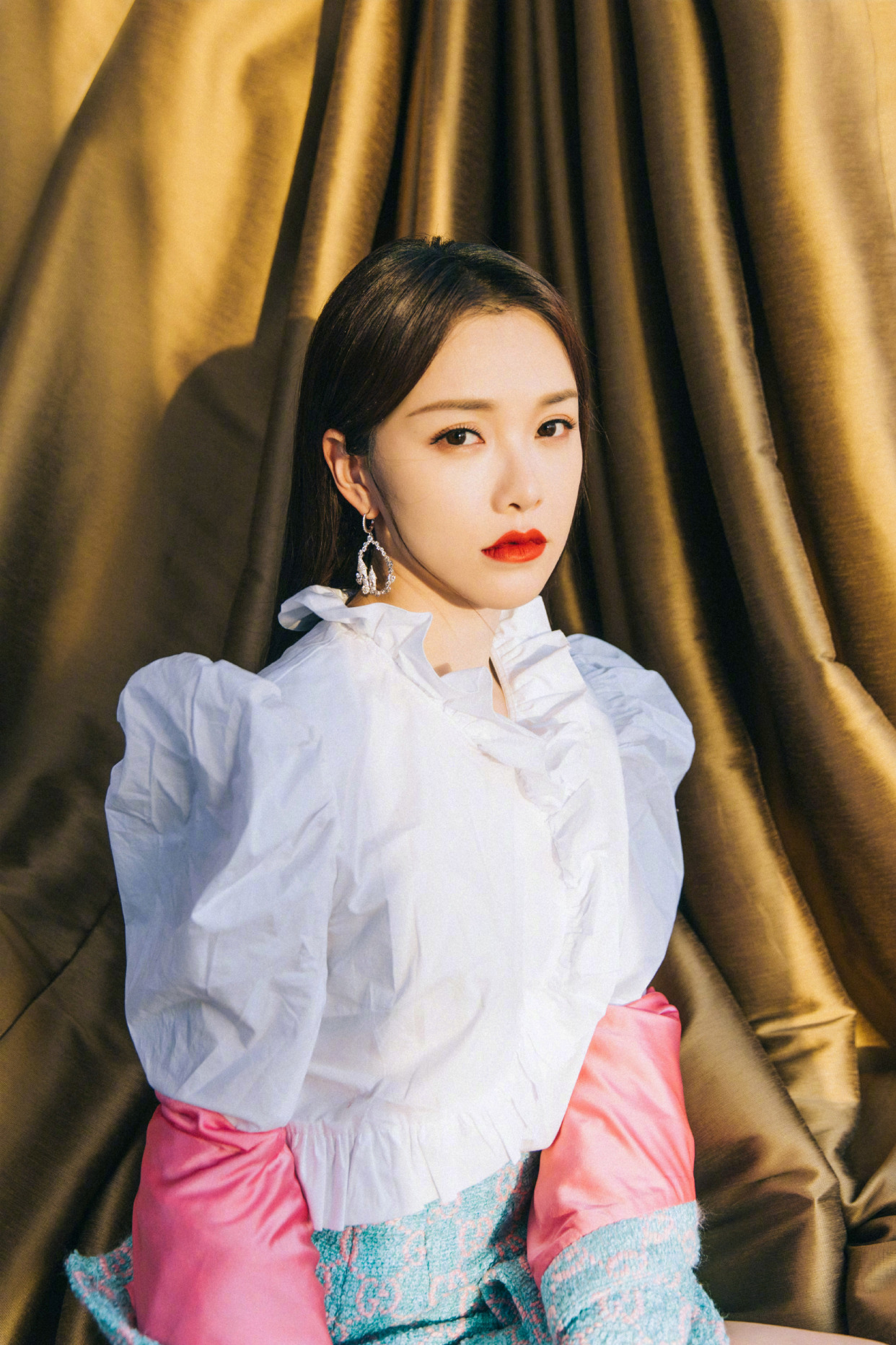 明星写真美图|黄一琳