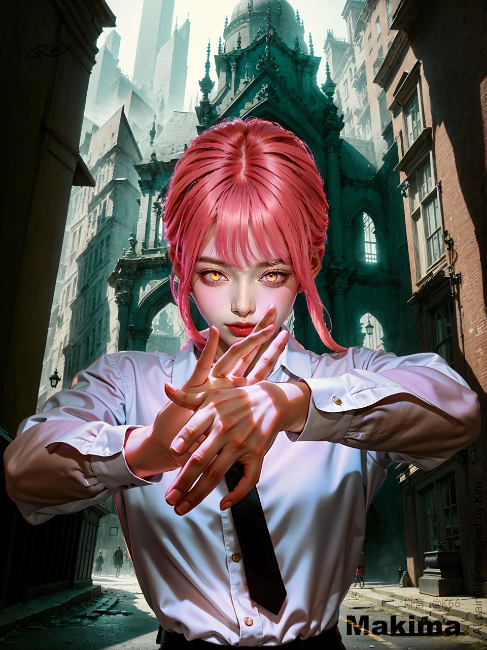 玛奇玛makima|电锯人,壁纸分享!