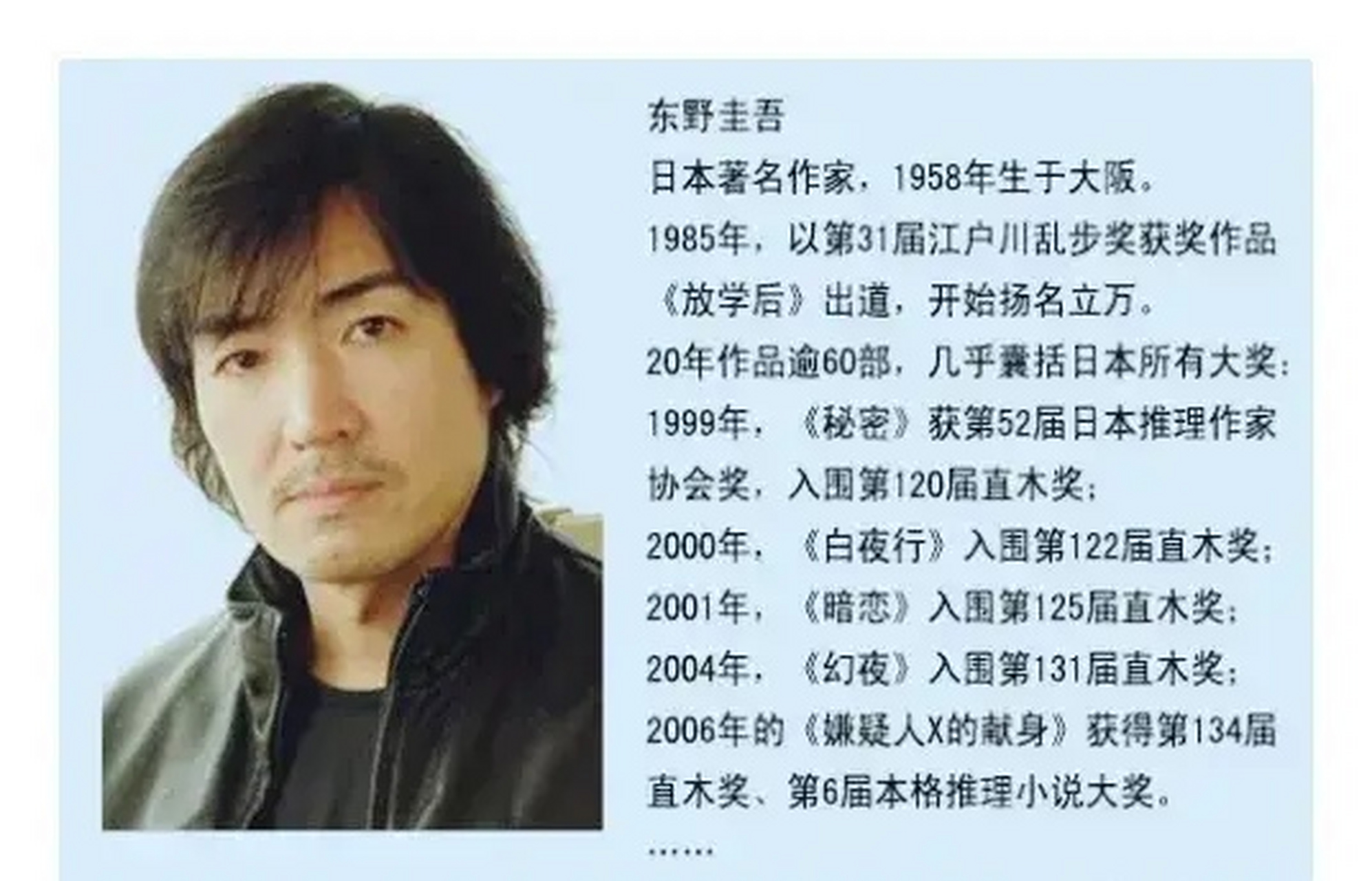 读懂了日本当代最著名的推理小说作家东野圭吾的小说《恶意》,也就
