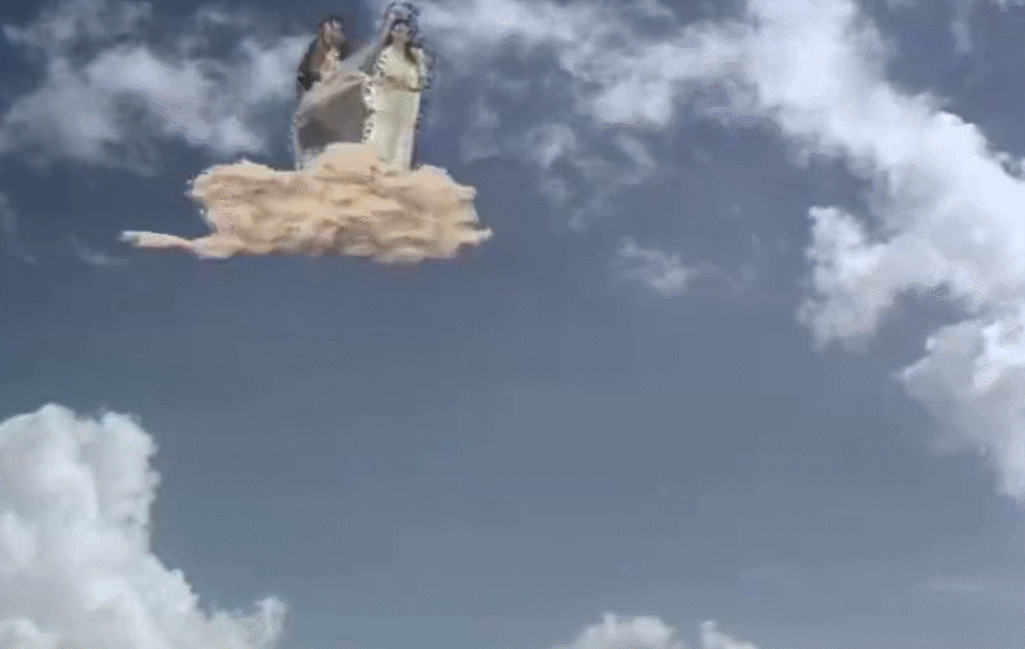 为什么中国的神仙都是竖着飞,外国的英雄都是趴着飞