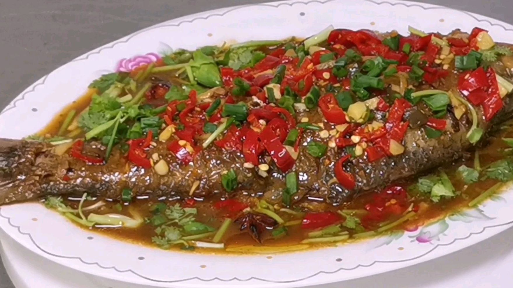 湖北的特色美食,红烧鳊鱼
