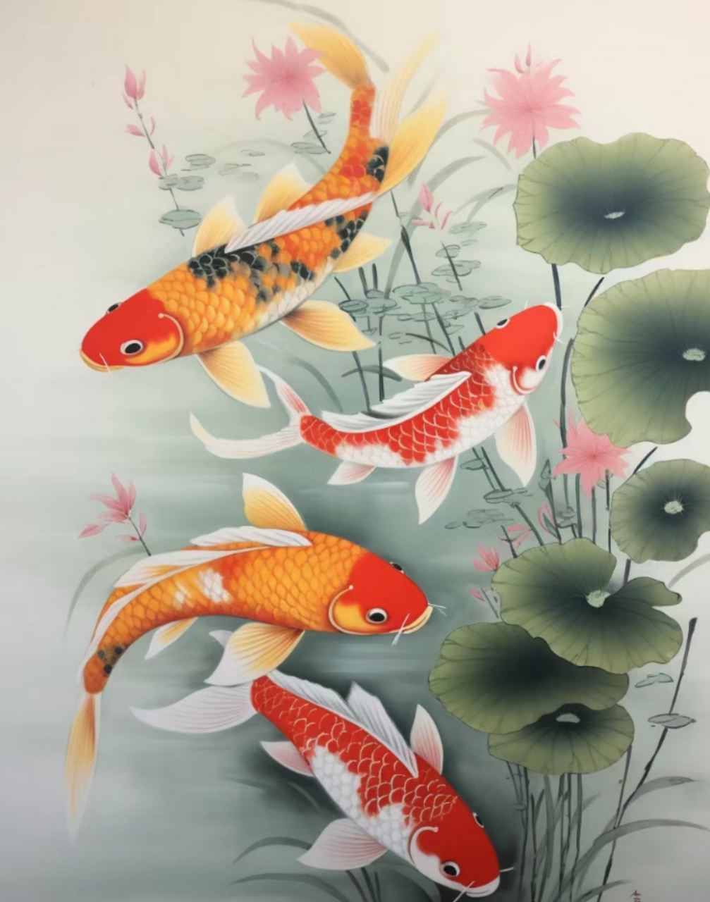 早安心语#  早上好 接好运了 锦鲤象征着 吉祥 如意 好运 事事如忖