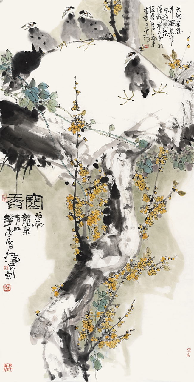 郜凌民花鸟画@艺惠藏 #艺惠藏