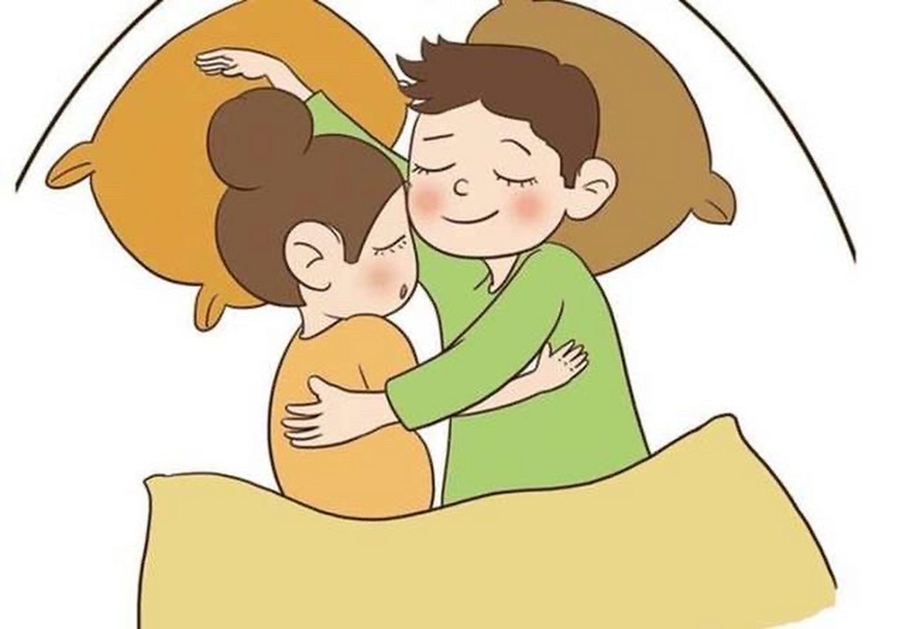 睡前半个小时是夫妻恩爱的绝佳时间.