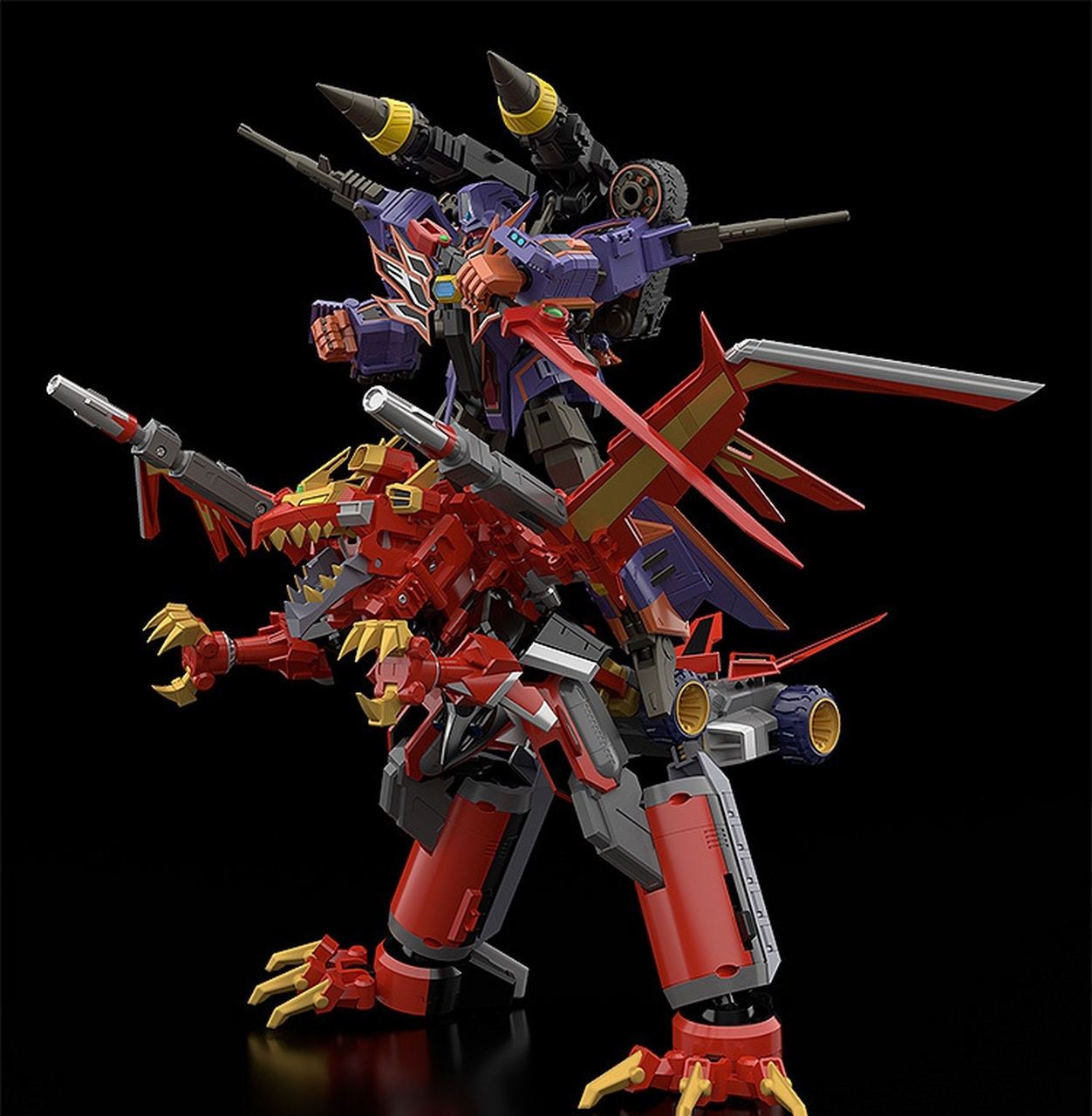 全合体形态力量全开古立特骑士全高165mm,古立特骑士全高约100mm.