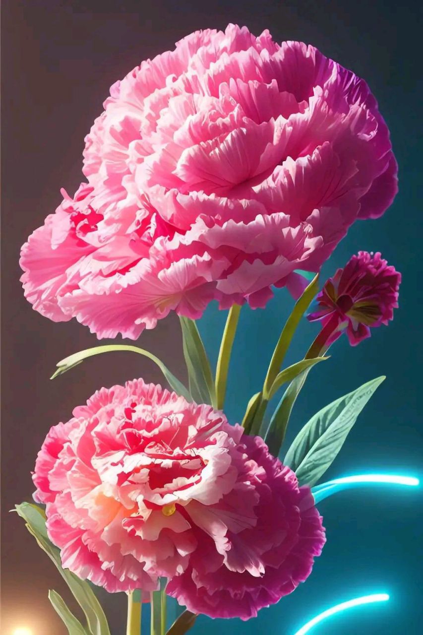 康乃馨系列壁纸 母亲节快乐!母亲我爱您!