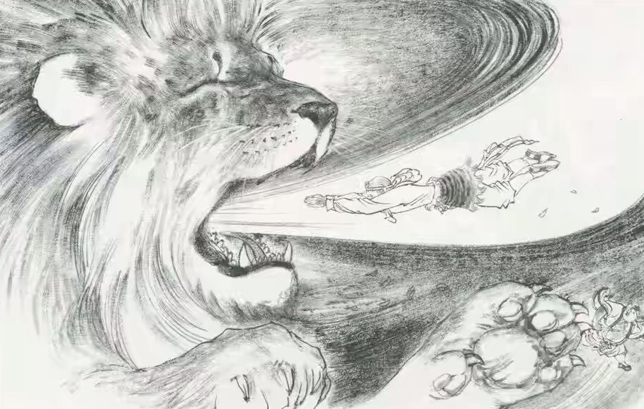 同样被狮子咬,孙悟空能钻进青狮精肚里,为何钻不进九头狮肚里?