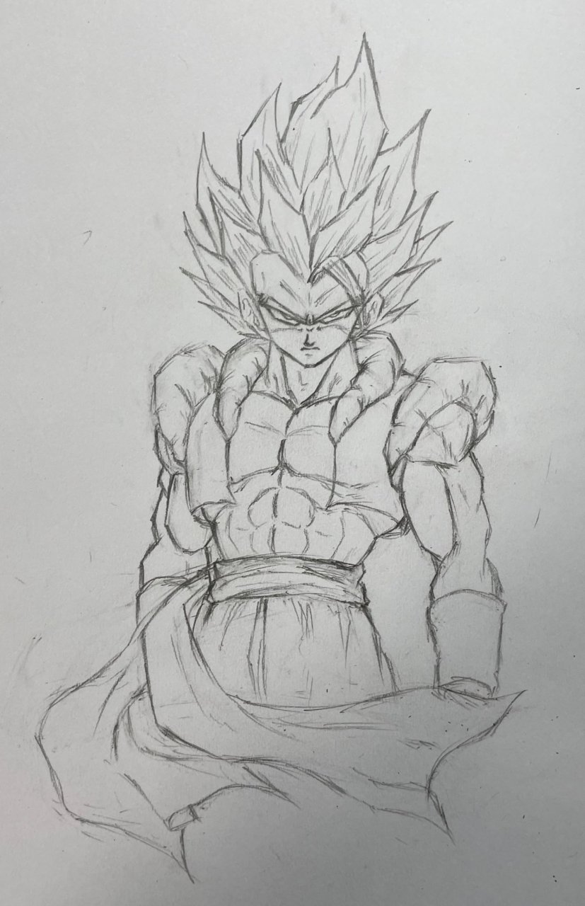 龙珠# 每日一画,这次的悟空画得不错吧#二次元# #动漫