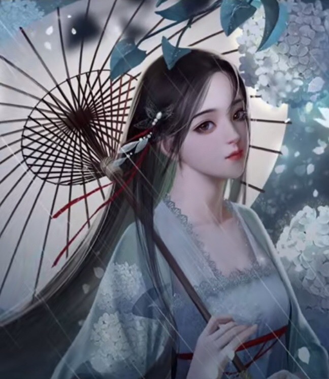 回眸一笑百媚生古风女漫