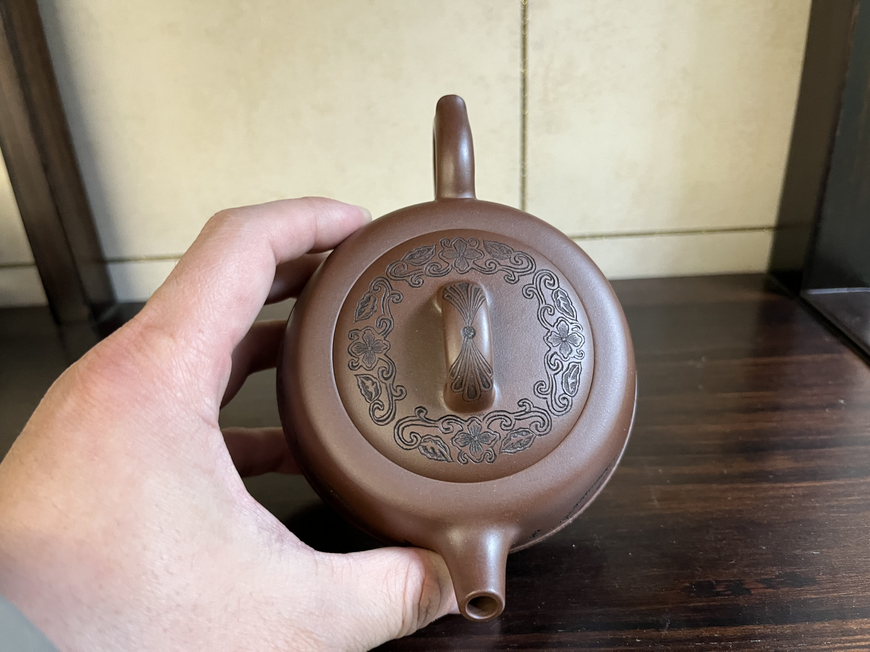 宜兴紫砂壶# #全手工