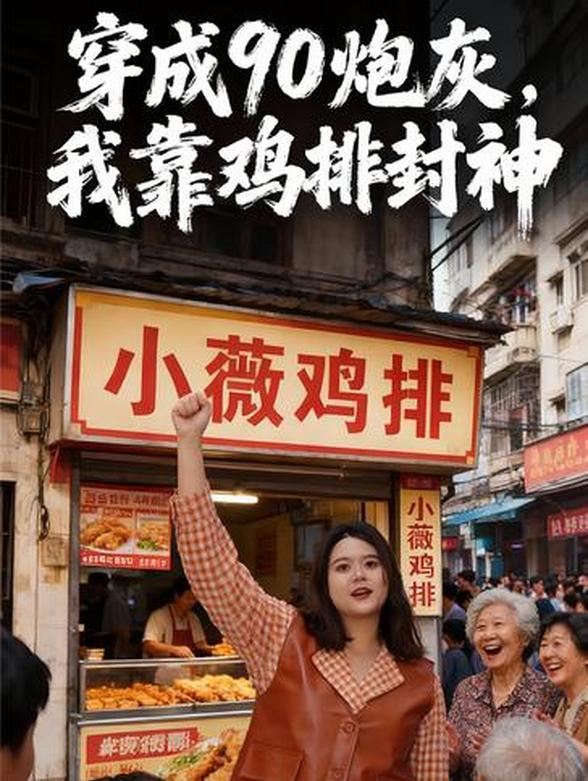 穿成90炮灰，我靠鸡排封神封面图