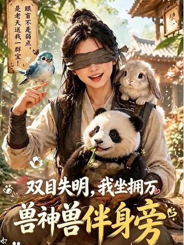 双目失明，我坐拥万兽神兽伴身旁封面图