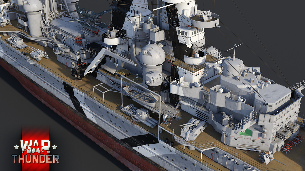 舰船欣赏:德国海军 希佩尔海军上将级重巡洋舰