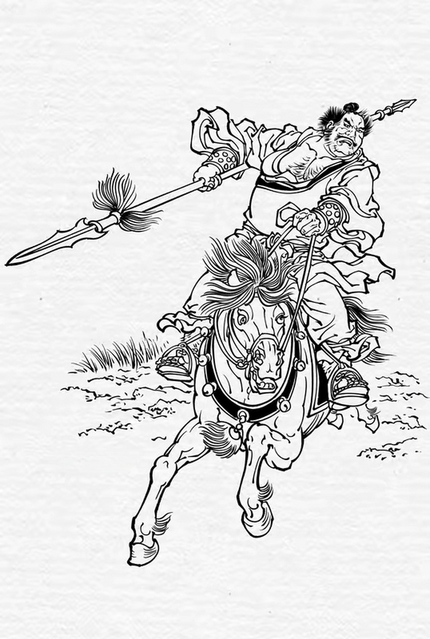  许褚和张飞都是三国时期的著名将领,他们的武艺都很高强.