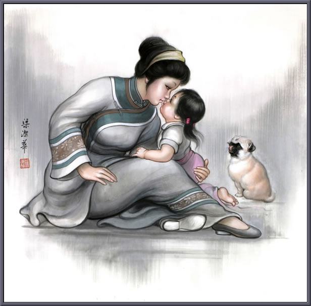 妈妈背负的责任/此文献给所有的母亲