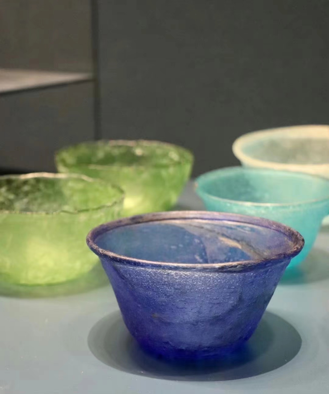 " 唐代 · 琉璃盏 . "