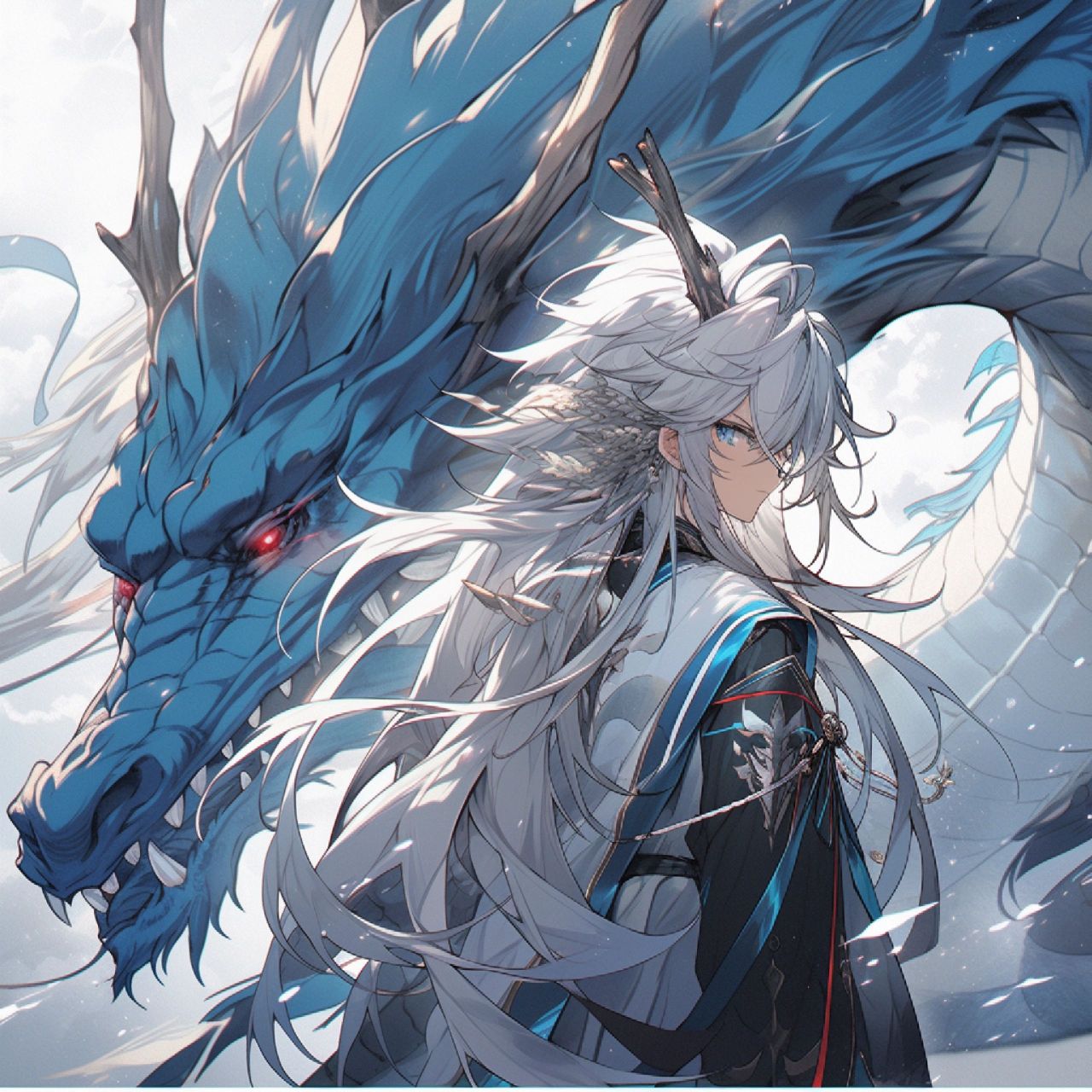 御龙少年#ai绘画