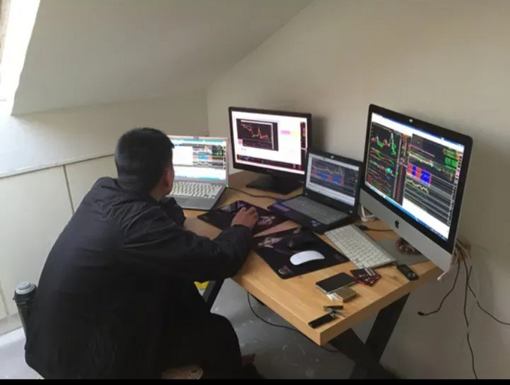 炒期货的男人有6个特点:  1,做期货交易的男人很少外出,基本上每天会