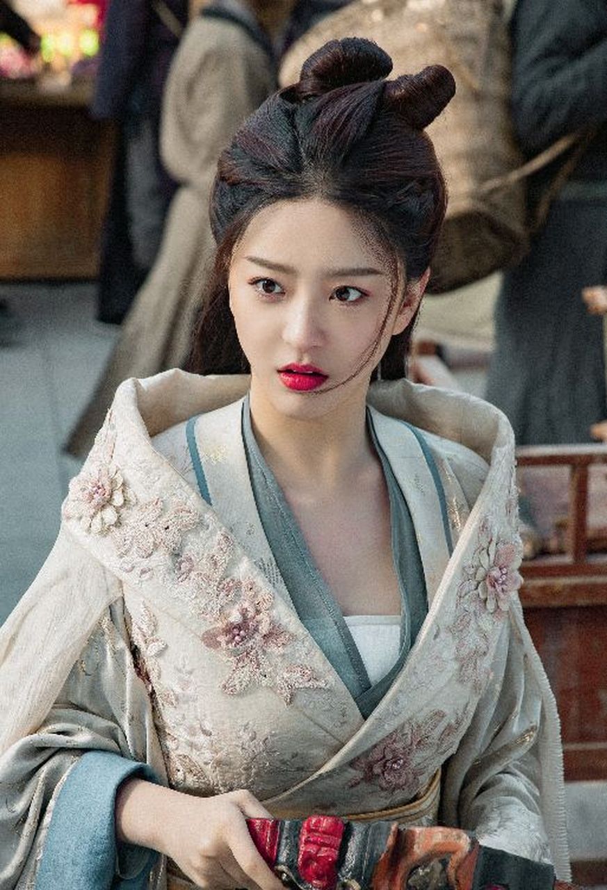 王嘉丽古装电影剧照 网络大电影《美人江湖》