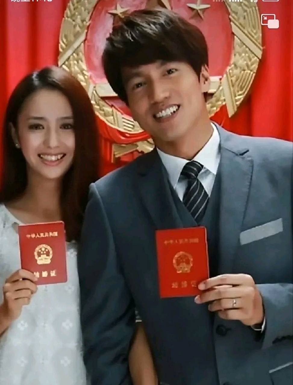 佟丽娅和言承旭这张照片太幸福了!