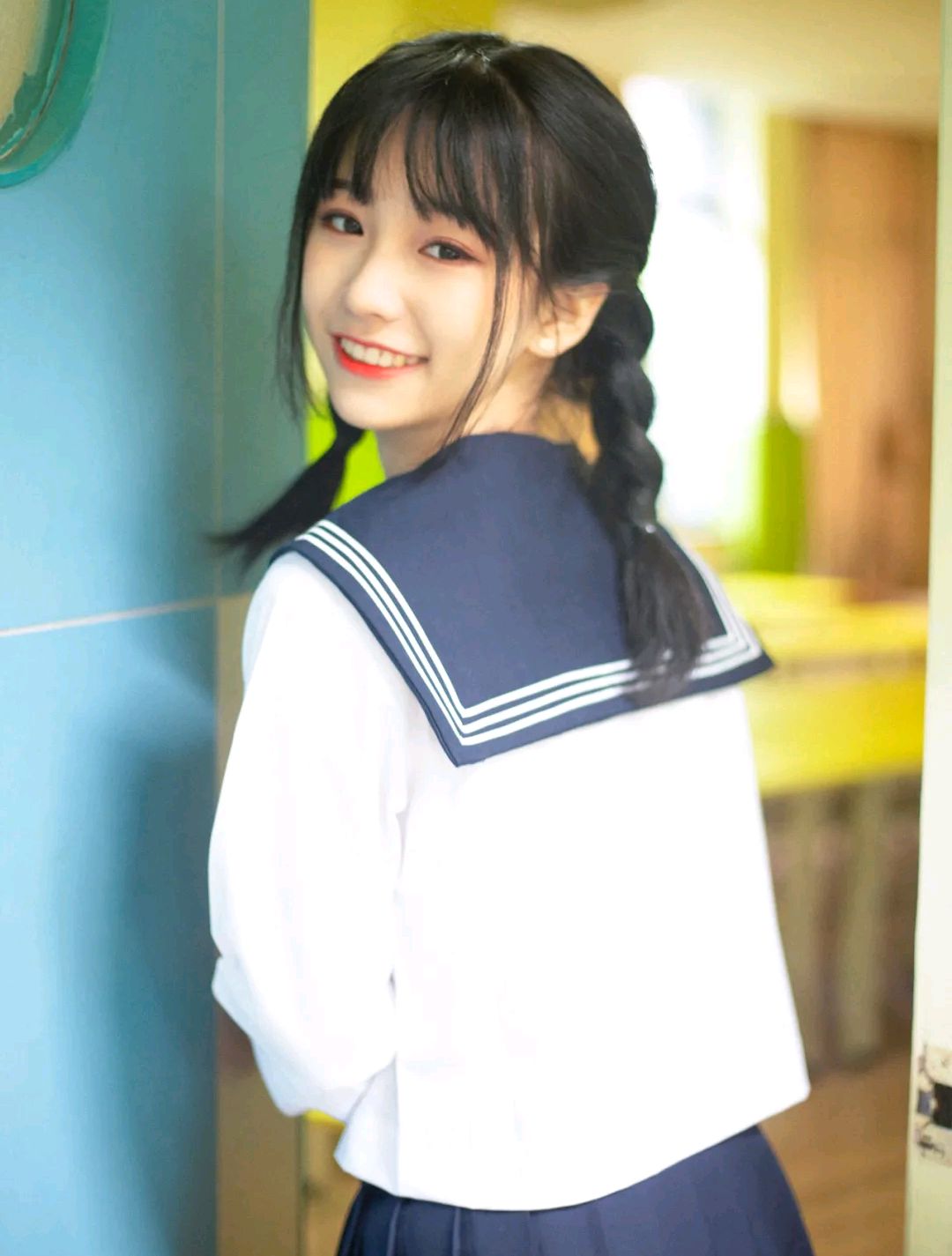 漂亮小姐姐的青春靓丽学生风!
