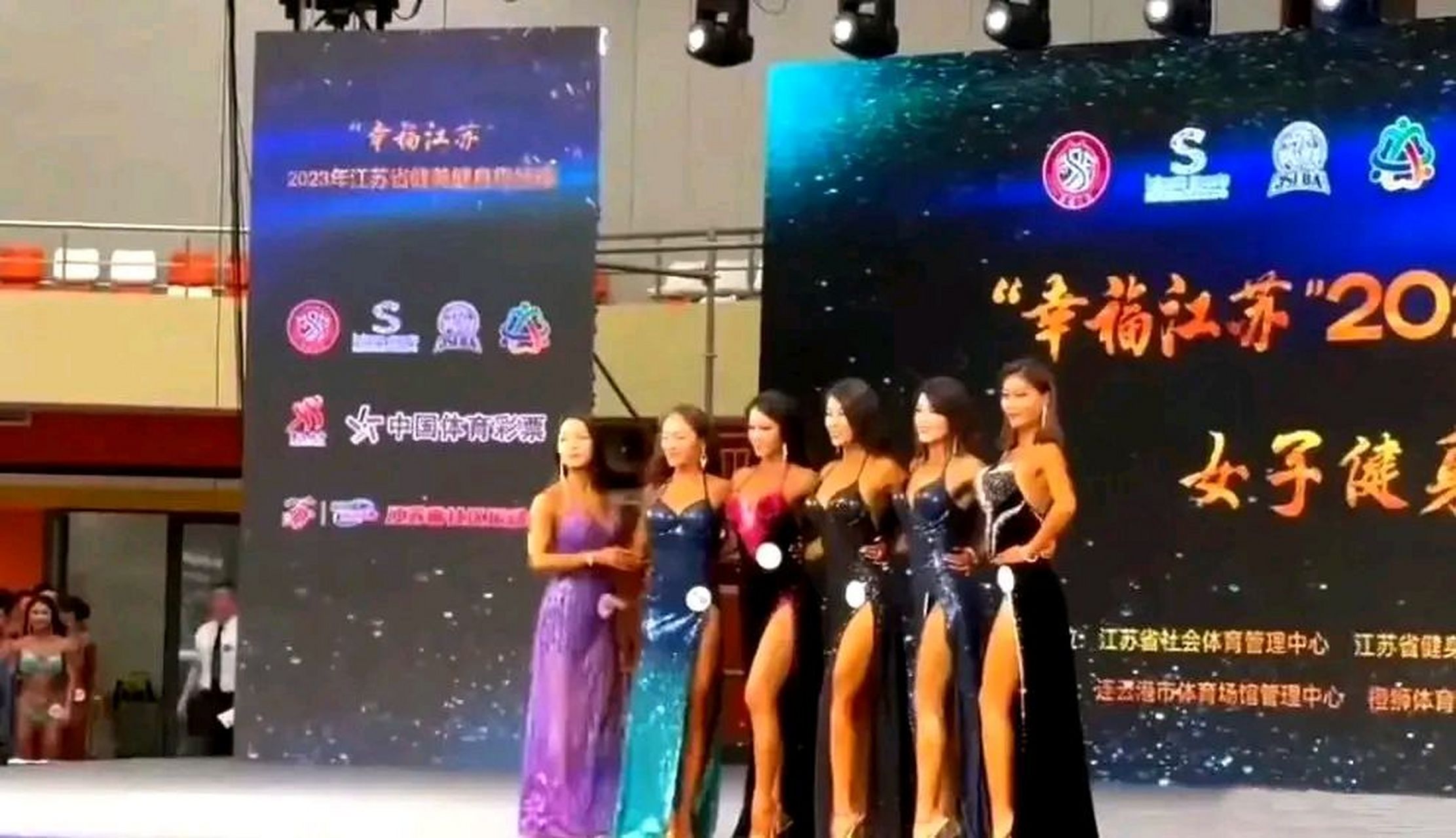 中国超模健美比赛图片