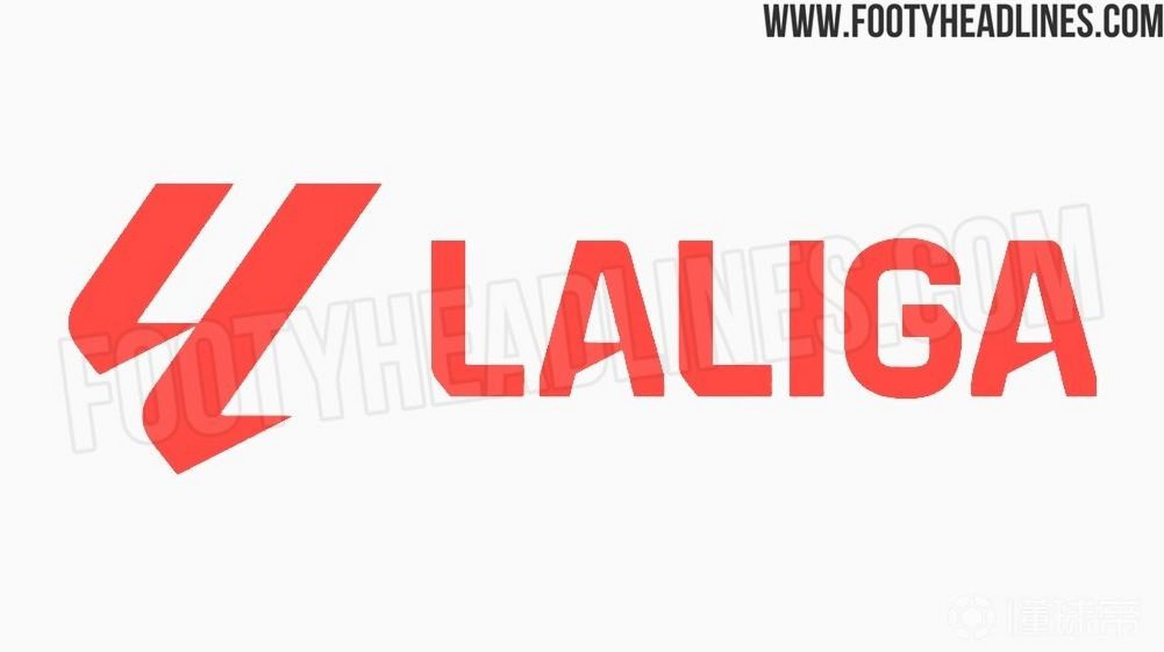 西甲联赛23/24赛季新logo曝光,传统色轮被取代 据知名爆料网站footy
