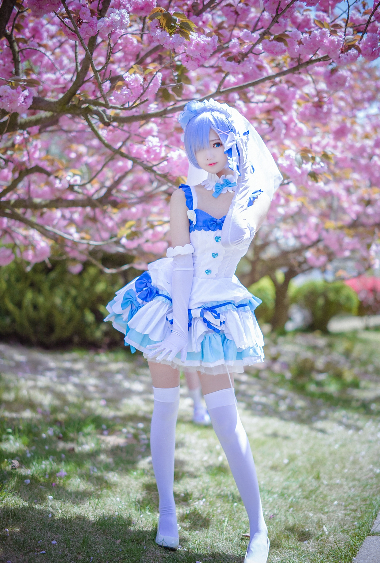 蕾姆花嫁cos