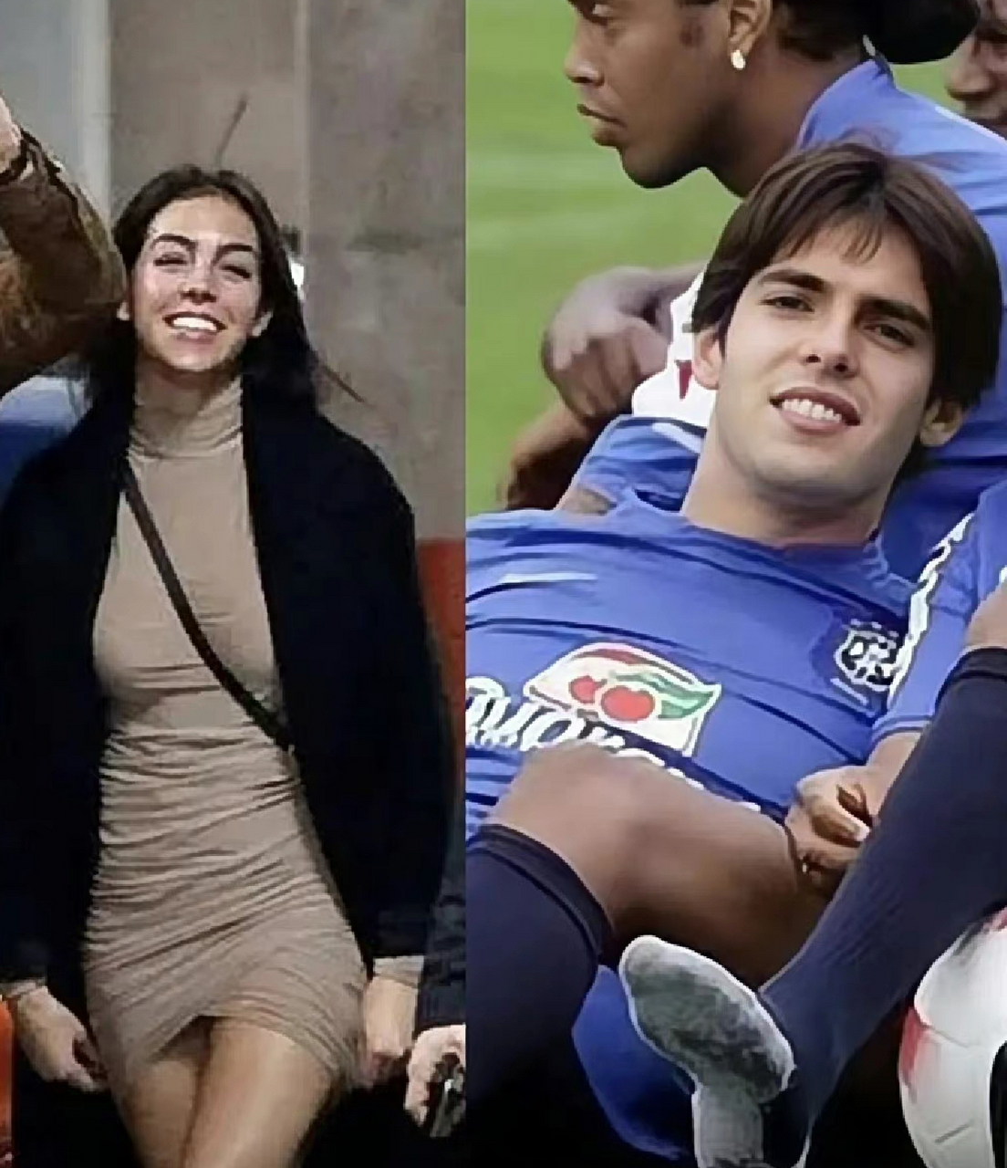 乔治娜和卡卡真的像吗?