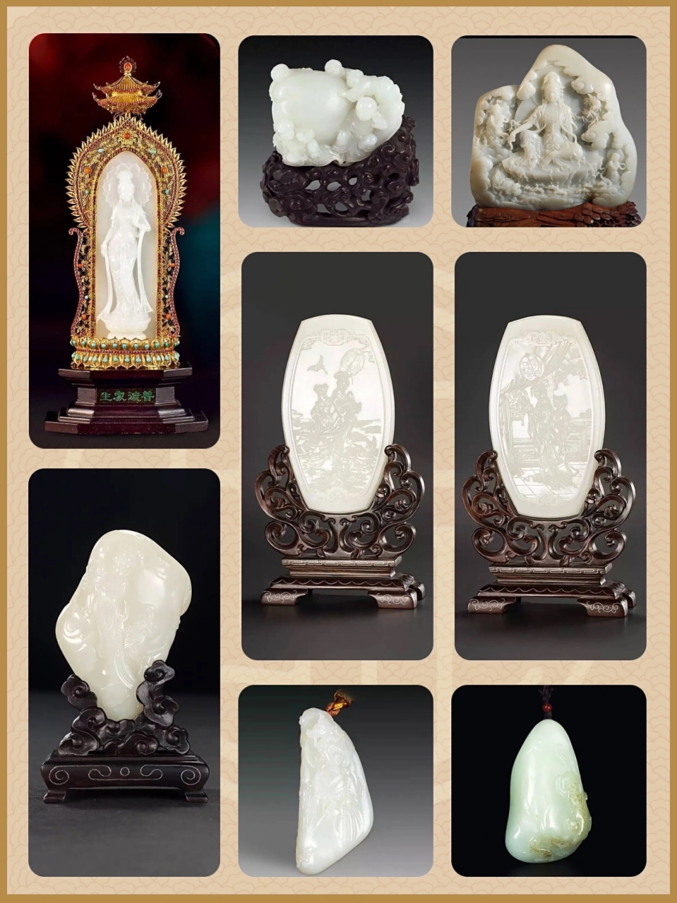 北派玉雕泰斗大师宋世义玉雕作品#文玩 北派玉雕泰斗大师宋世义玉雕