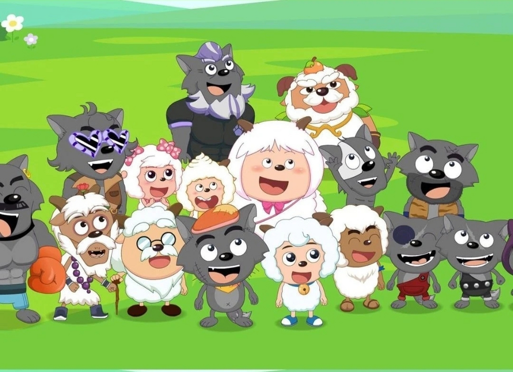 回忆童年,喜洋洋与灰太狼,欢声笑语,充满记忆.