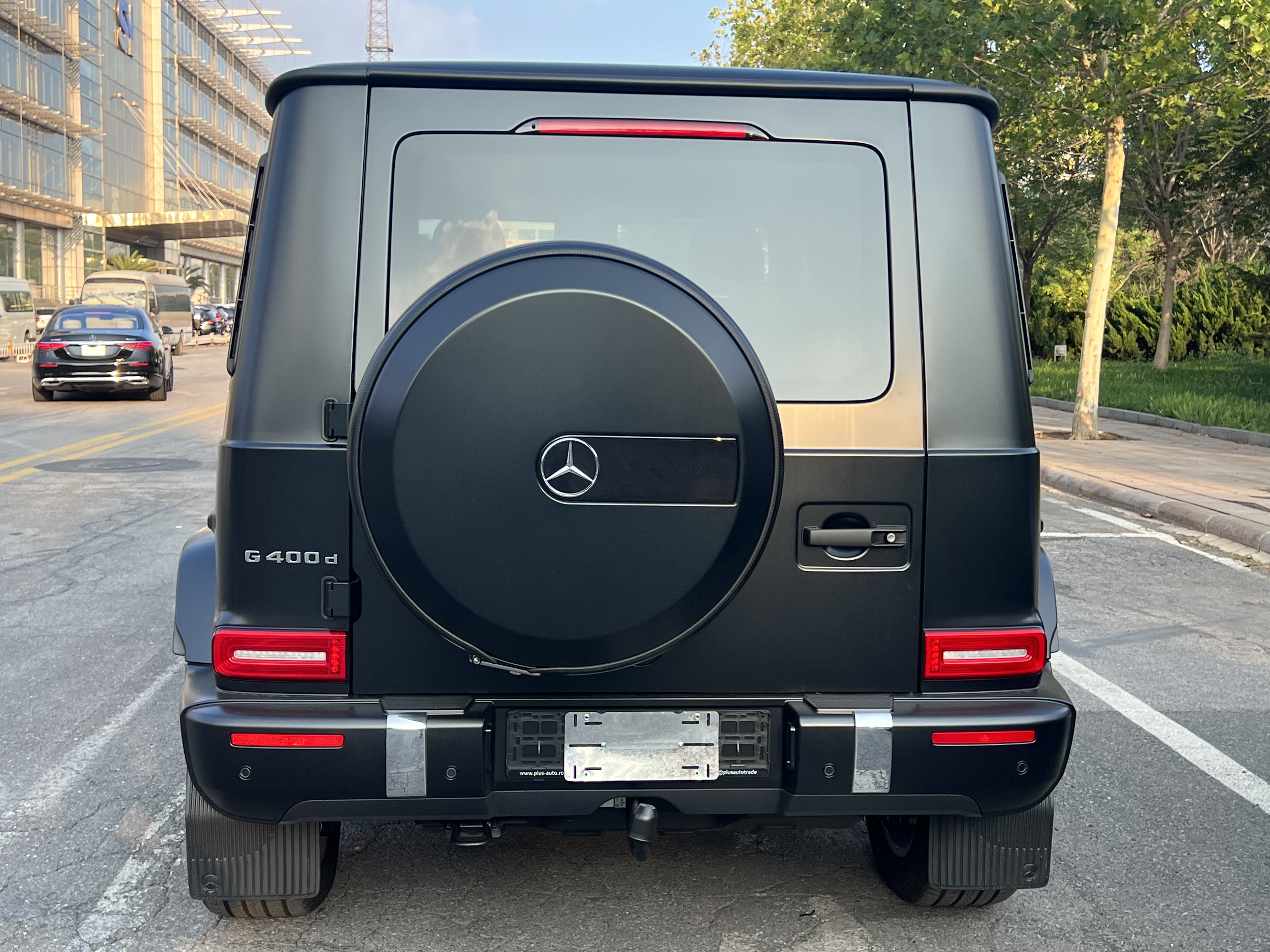 柴油奔驰大g全国上牌 磨砂黑现车实拍