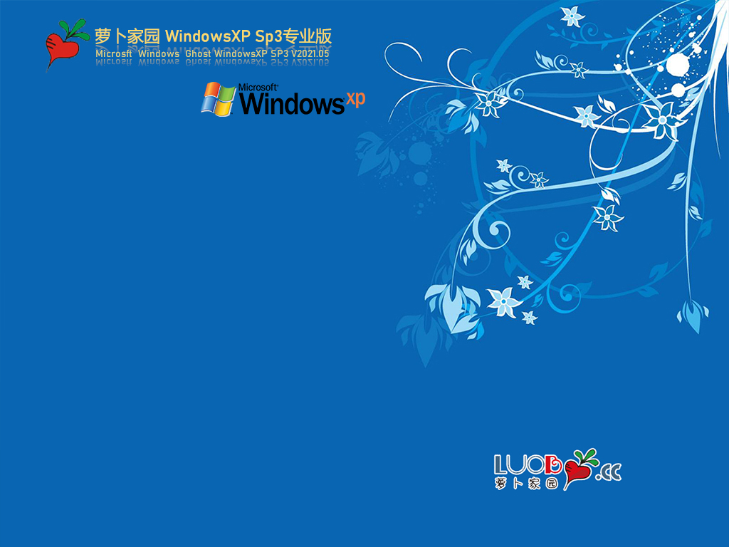 萝卜家园Windows XP SP3专业版 V2021.05 官方优化特别版