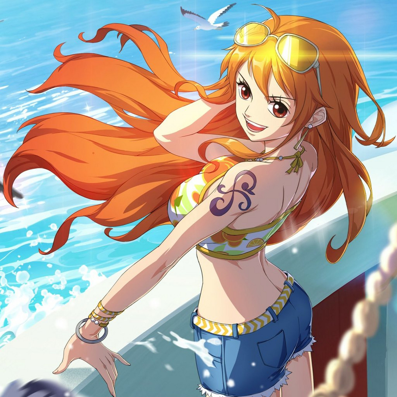 海贼王女主超清壁纸分享!#动漫# #海贼王