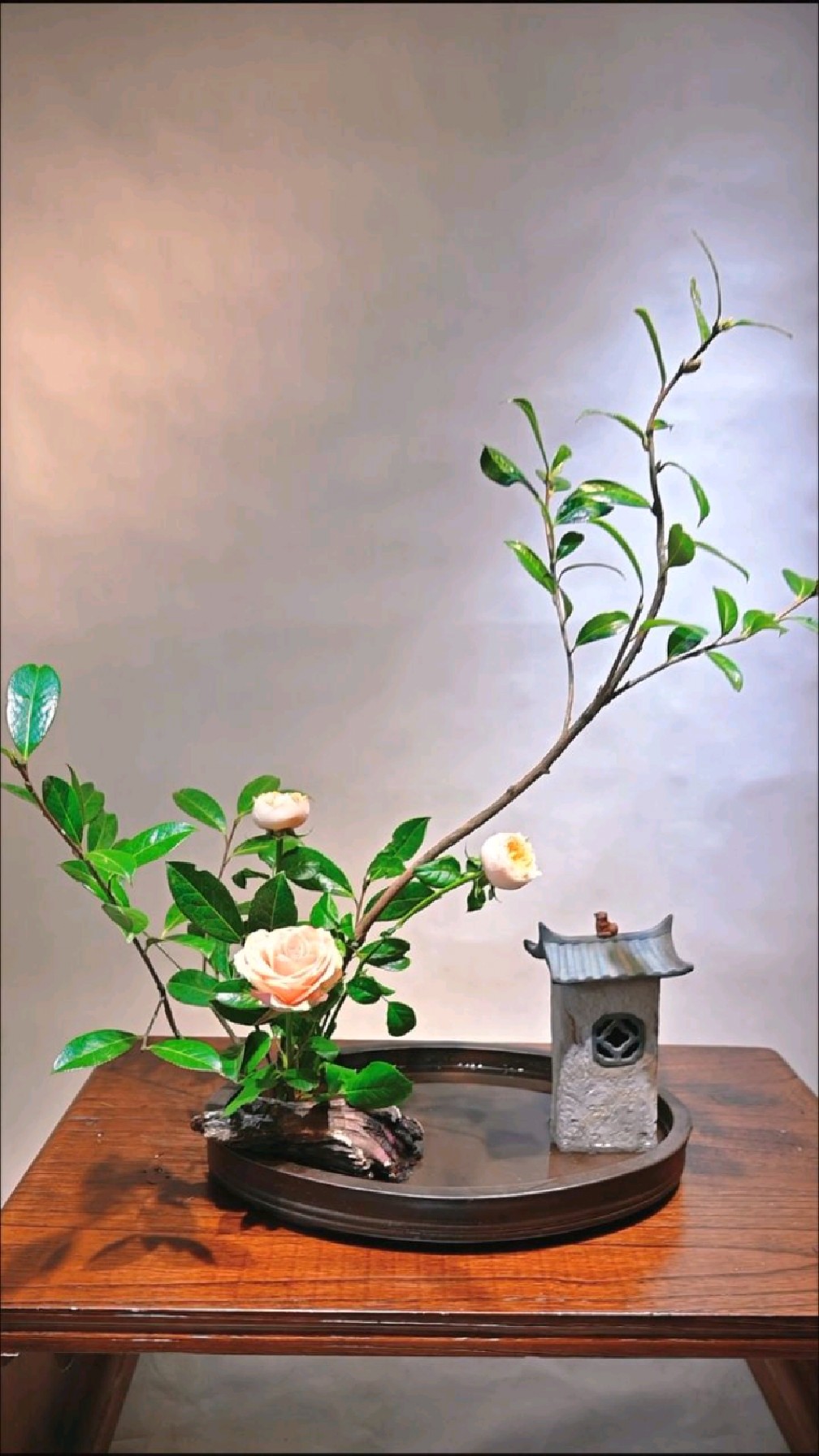 子谦插花·盘花