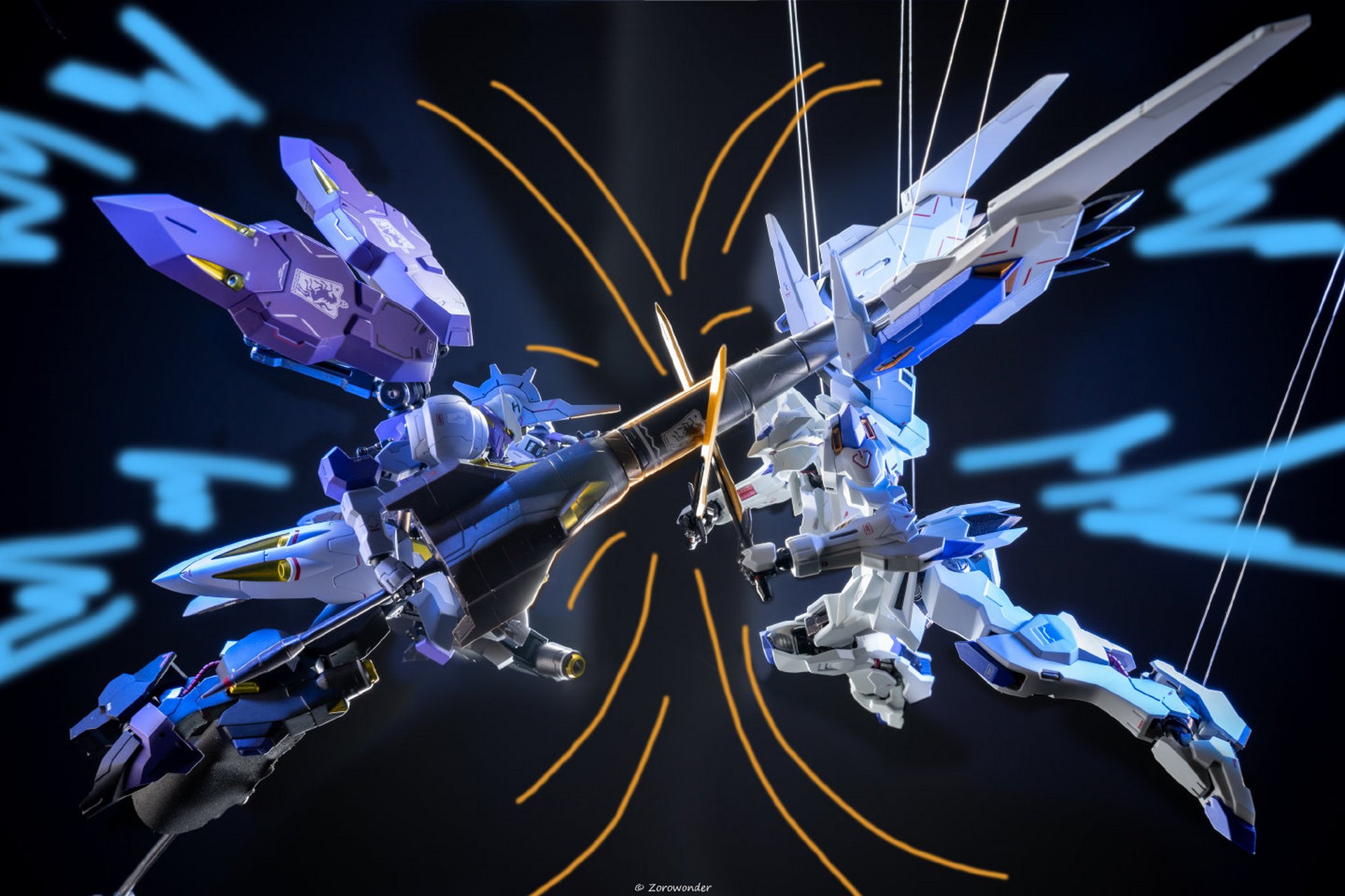 达人摄影:mr 锡蒙利维达尔,by zorowonder森.#动漫# #模型# #高达