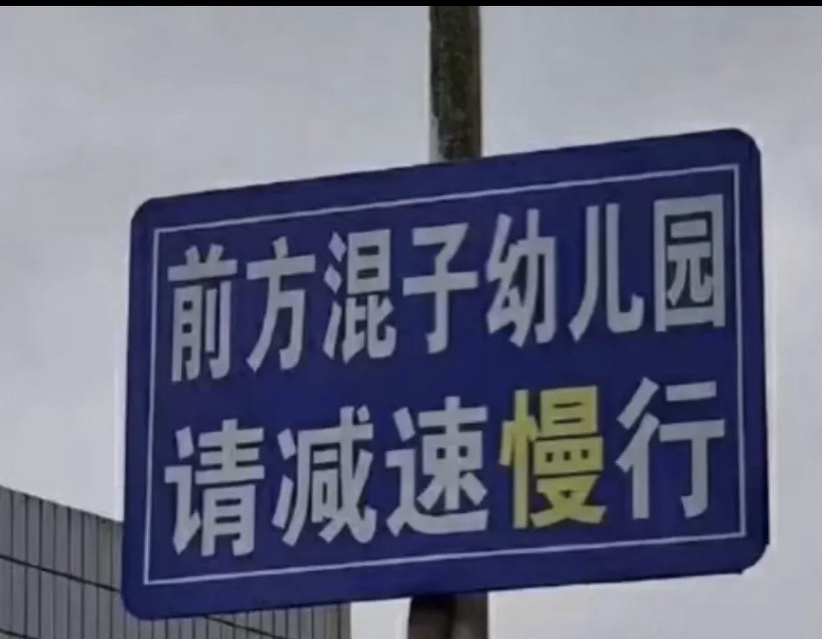 前方到达混子幼儿园