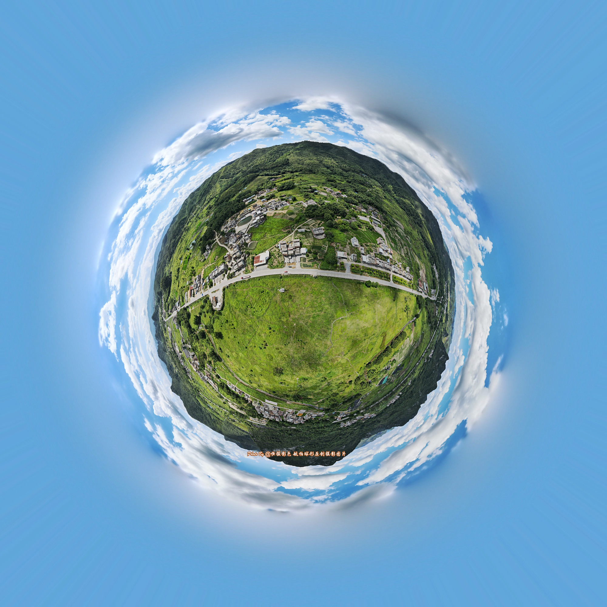 原创球形航拍全景图片集(五)