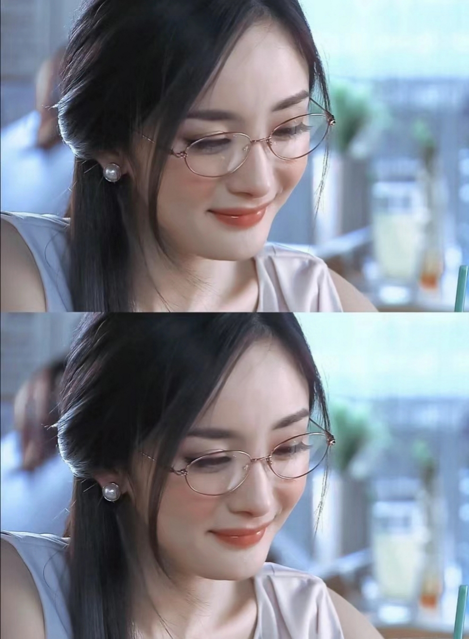 杨幂#考古《盛夏晚晴天》发现大幂幂的眼镜造型太美了.