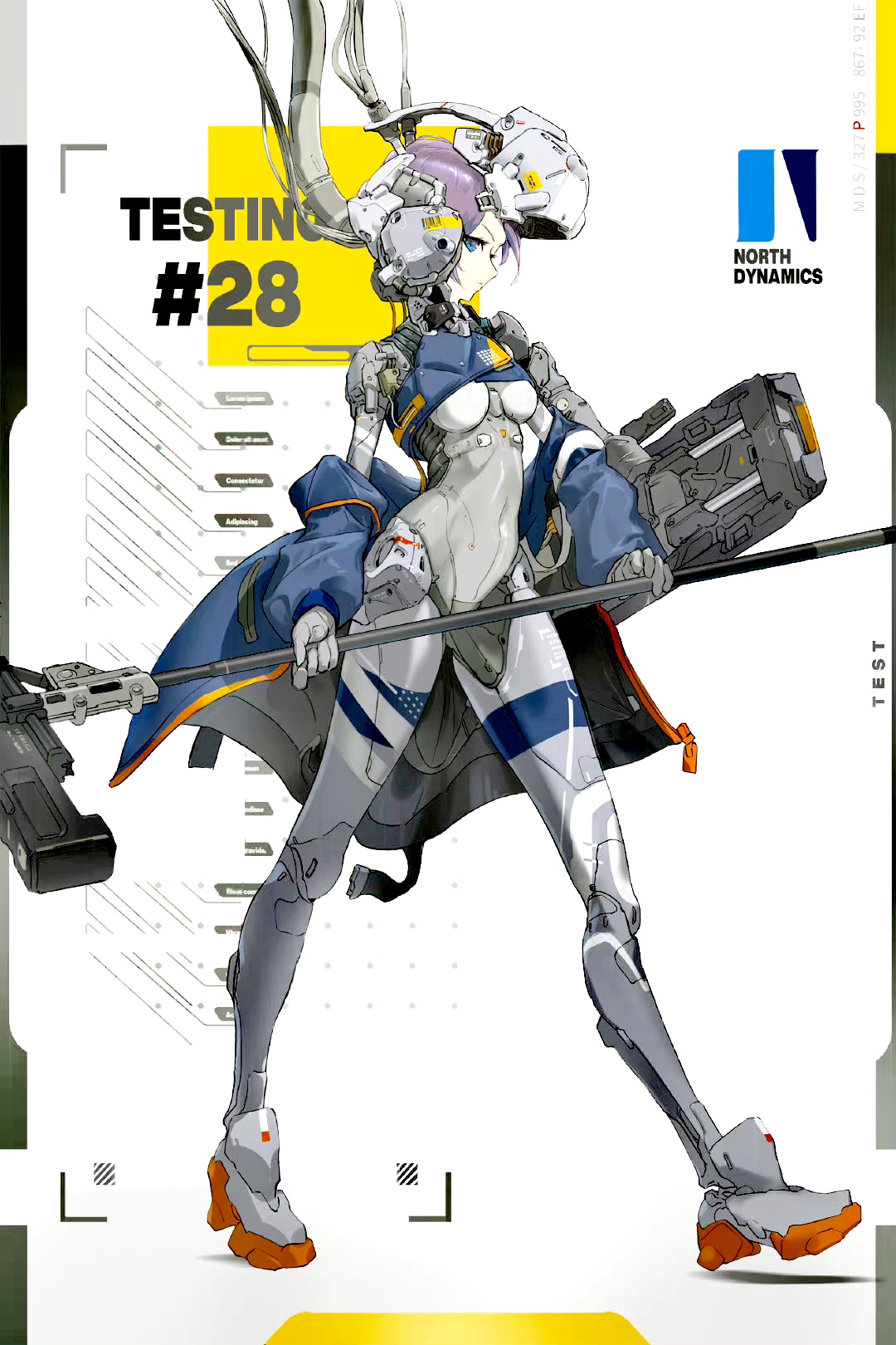 画师 ted zhang 科幻角色作品欣赏