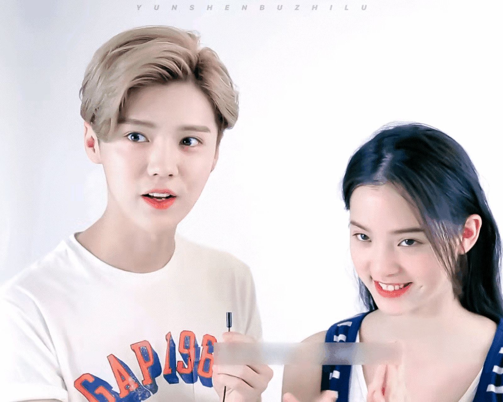 鹿晗欧阳娜娜早期同框,7年前的合作,好元气好夏天好养眼的两个人!