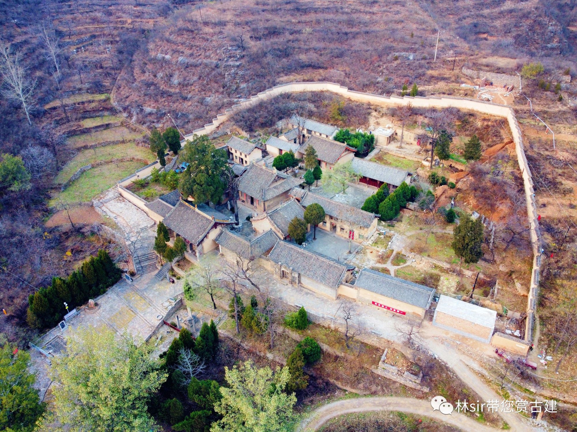 襄阳龙门寺风景区图片