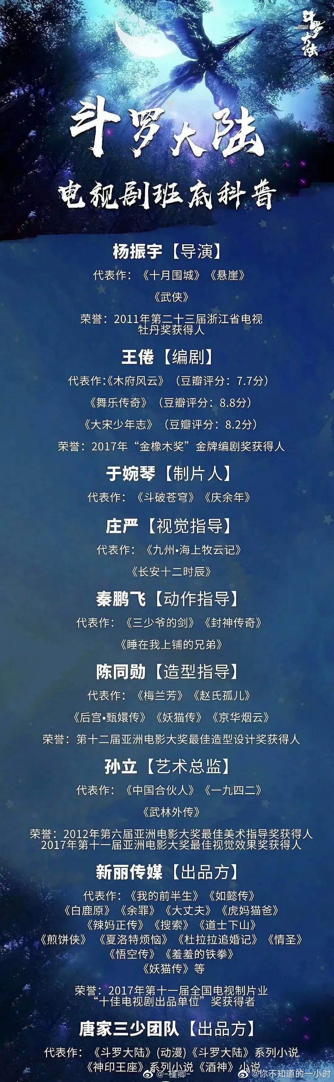 斗罗大陆制作班底太牛气了,特效真是炸了