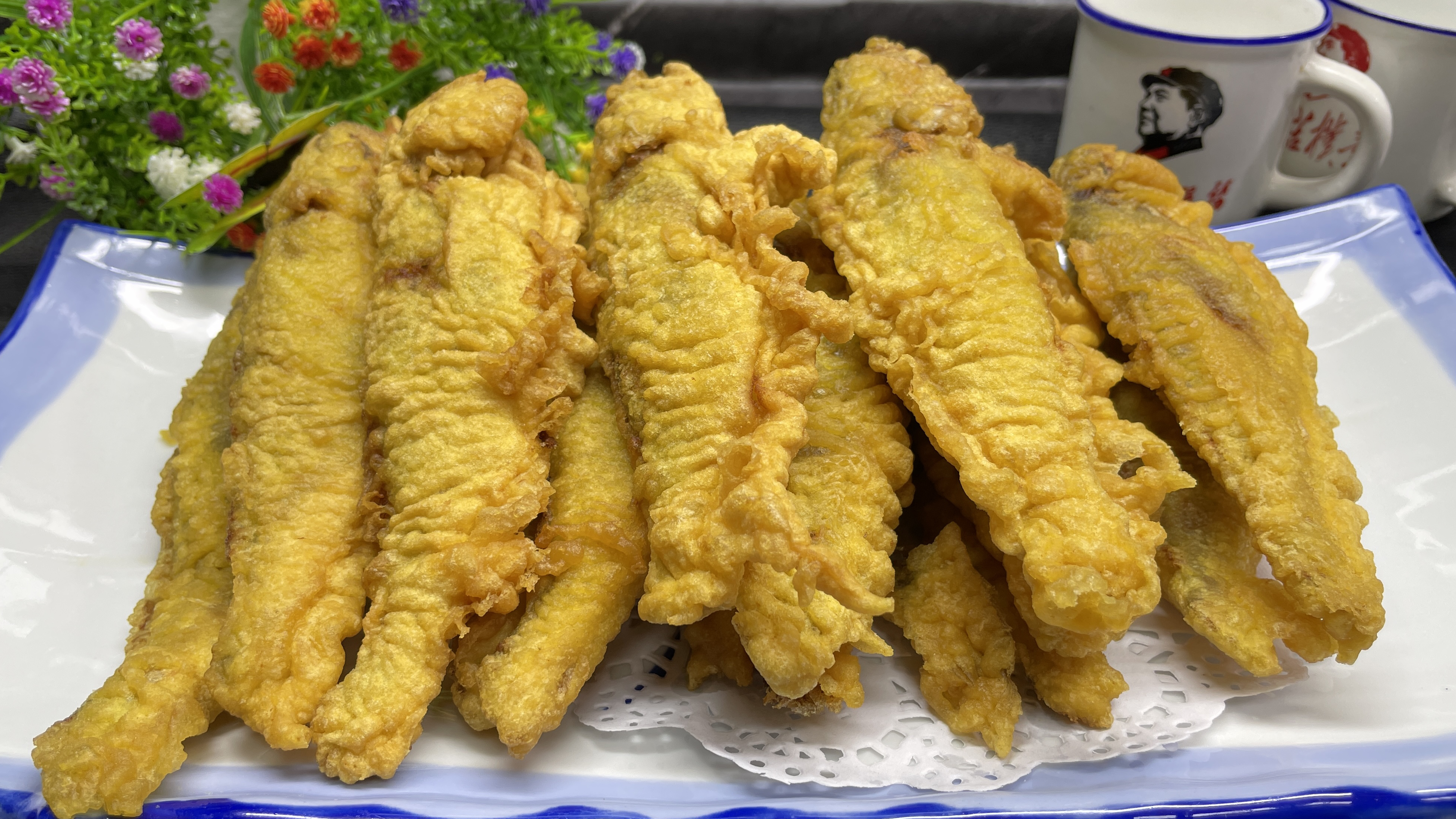 炸小黄鱼，放面粉和淀粉是大错，学会这样做，外酥里嫩好吃无腥味