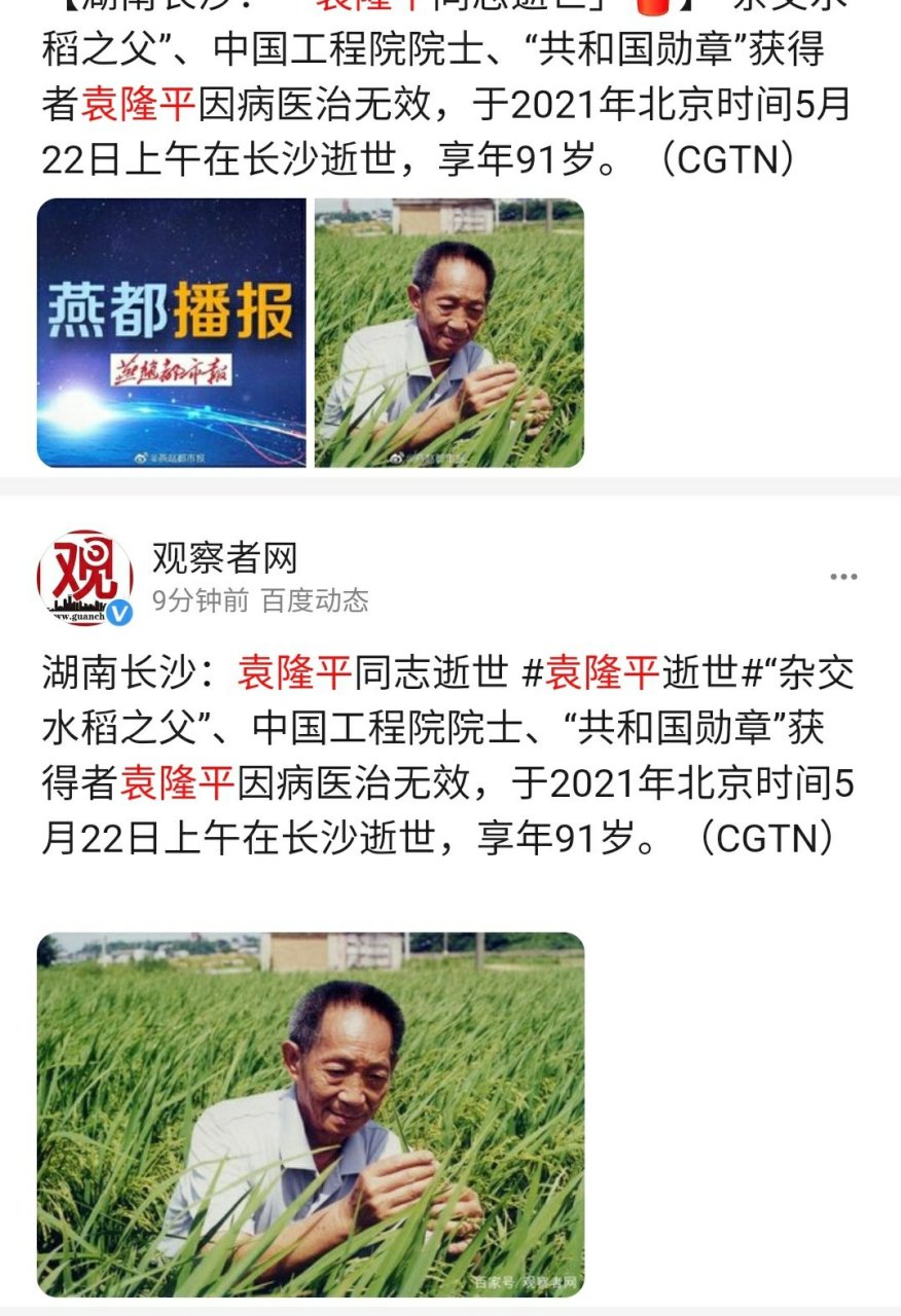 南袁北徐,北大荒水稻之父徐一戎,也享年91岁 国之重器,他们是终身不