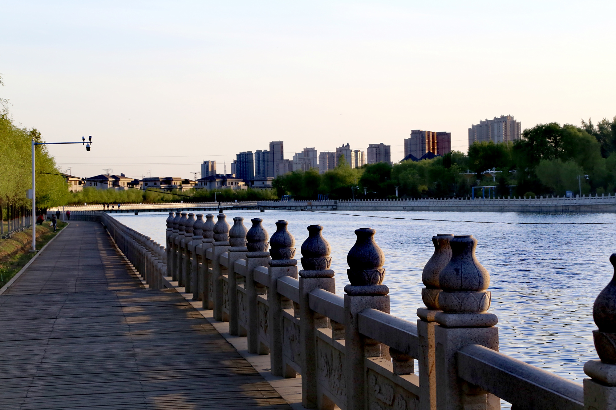 呼和浩特市东河赛罕区段美景