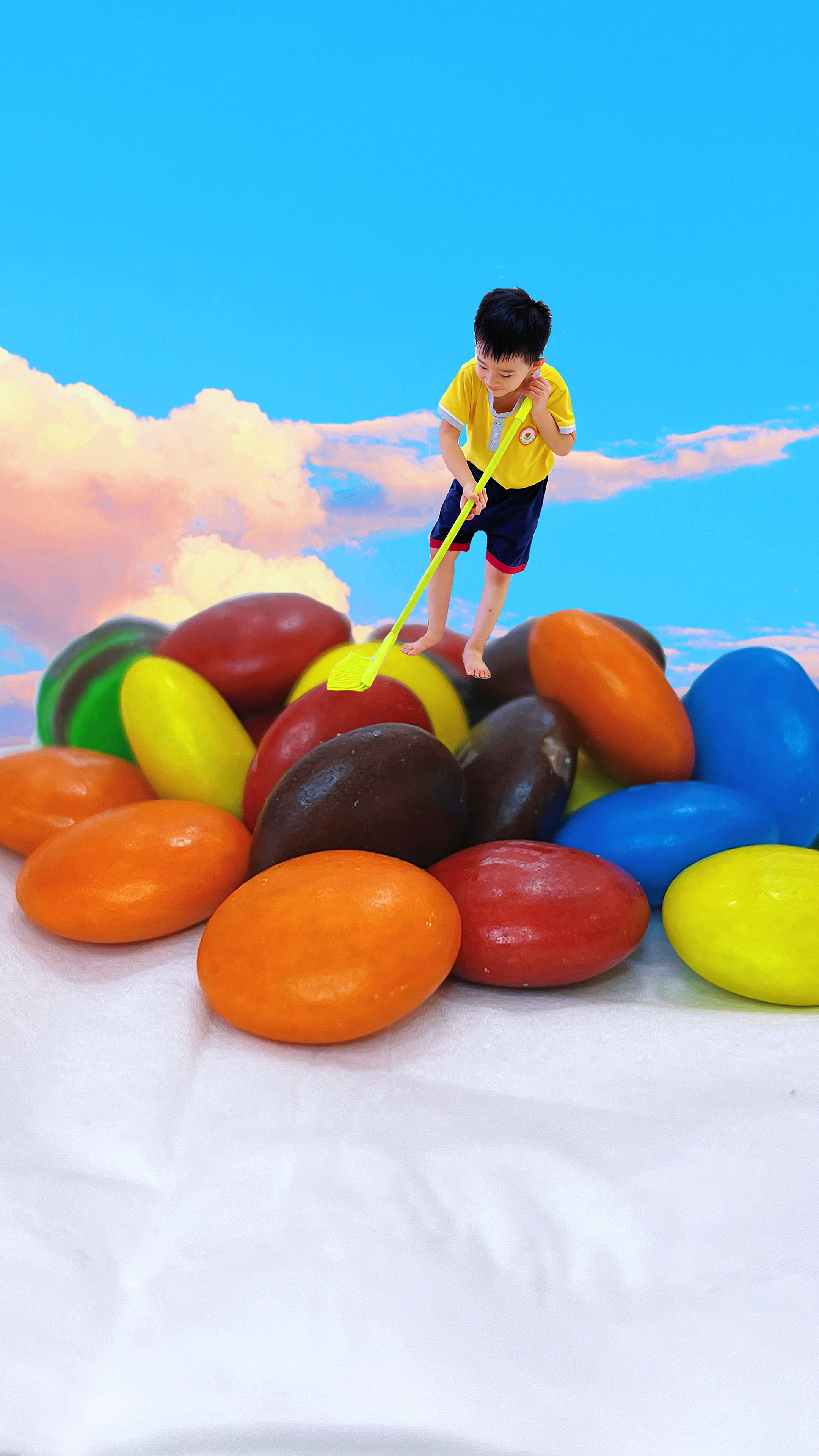 彩虹糖创意拍摄